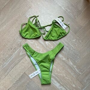 Heavy Manners Little Darling Bikini (green), size XS